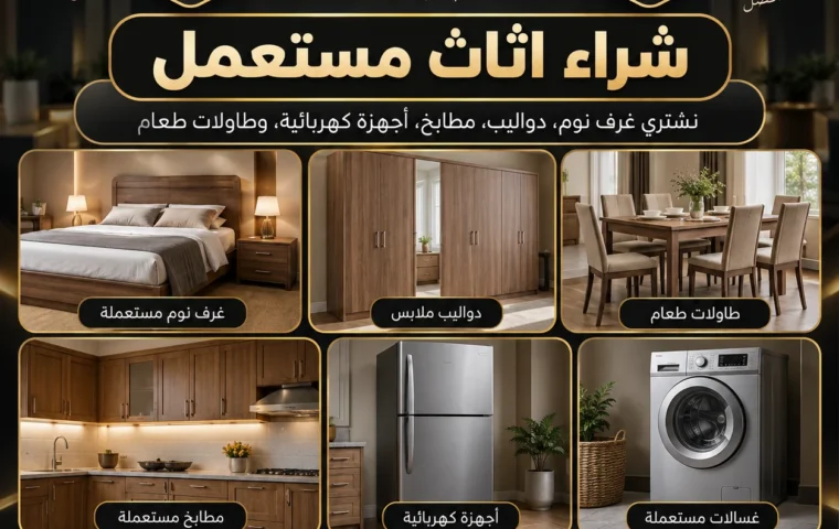 شراء اثاث مستعمل بحي الجموم بمكة - شراء اثاث مستعمل